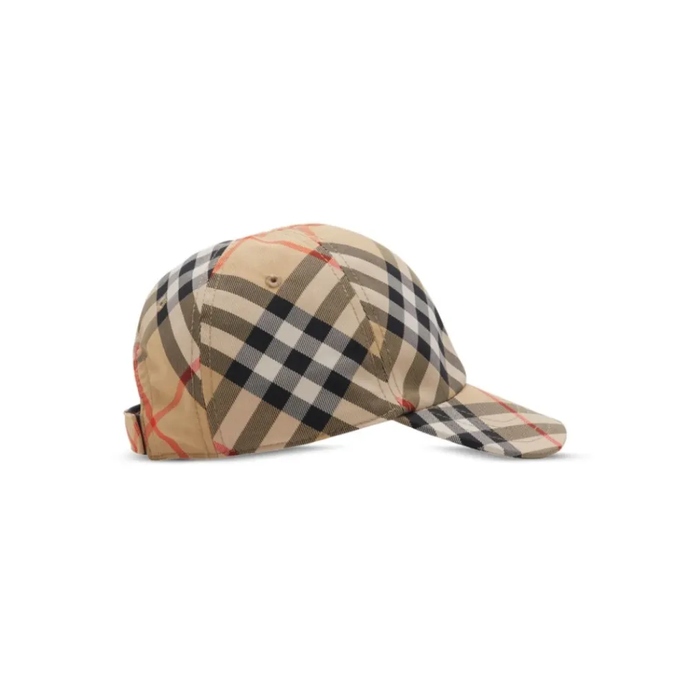 Huer & Kasketter<Burberry Børn Vintage Check Hat Grå Multifarvet
