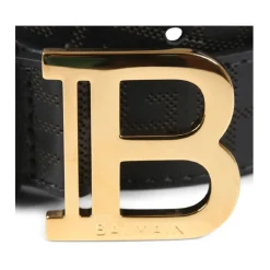 Bælter & Seler<Balmain Børnebælter til stilfulde outfits Sort