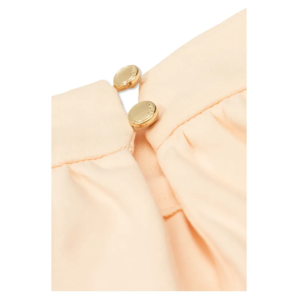 Kjoler & Nederdele<Chloé Broderet Kjole i Bomuld Pink