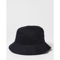 Huer & Kasketter<Marni Broderet Logo Bucket Hat Sort