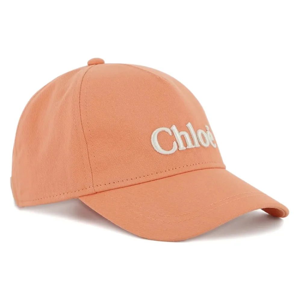 Huer, Kasketter & Hatte<Chloé Broderet Logo Cap Orange