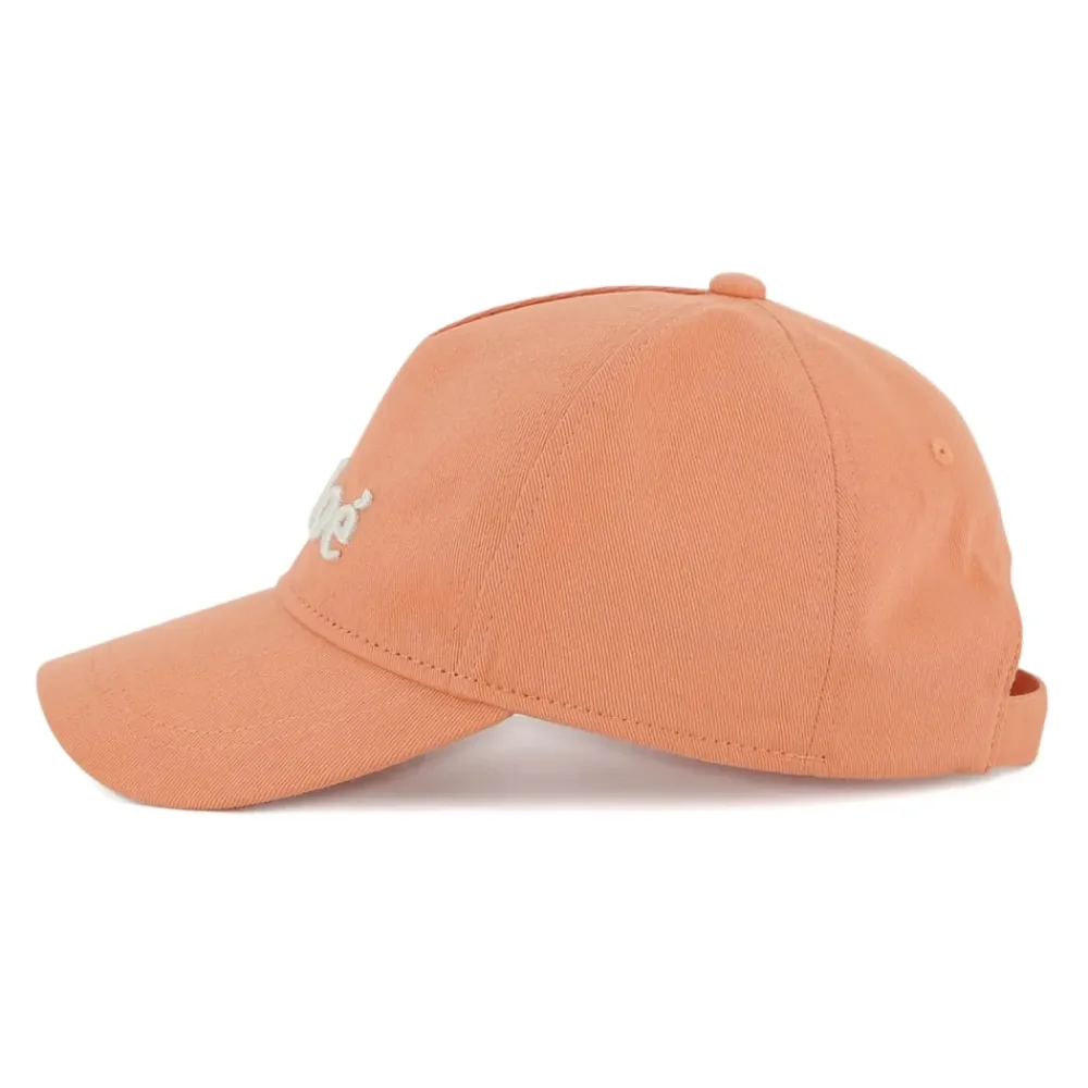 Huer, Kasketter & Hatte<Chloé Broderet Logo Cap Orange