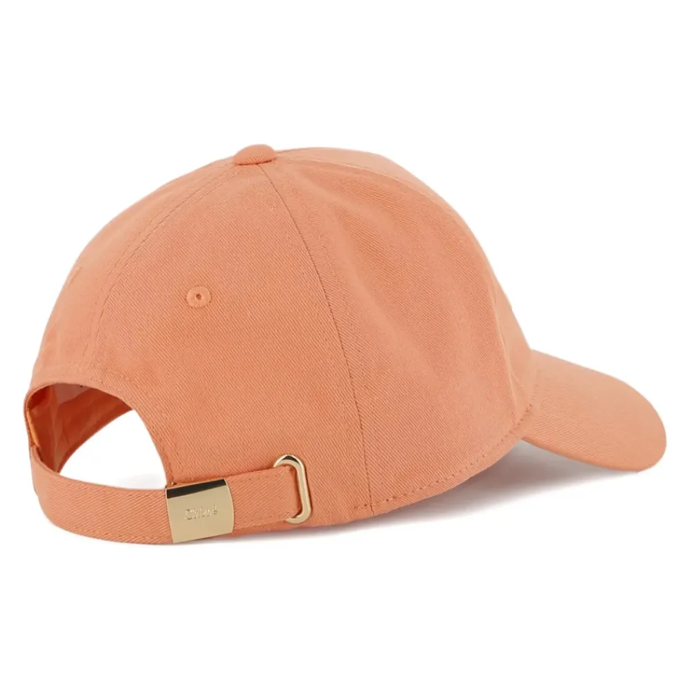 Huer, Kasketter & Hatte<Chloé Broderet Logo Cap Orange