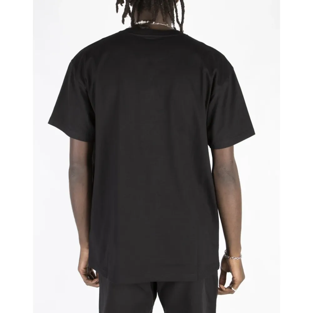 T-Shirts<Carhartt Wip Broderet Logo T-shirt Sort
