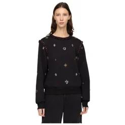 Sweatshirts^Sea NY Broderet Maja Sweater Sort