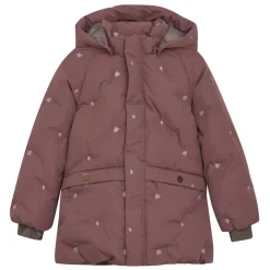 Jakker^En Fant Broderet Pufferjakke i Rose Taupe Brun
