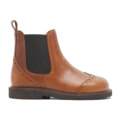 Støvler^Angulus Brogue Chelsea Støvle - Cognac/ Brun