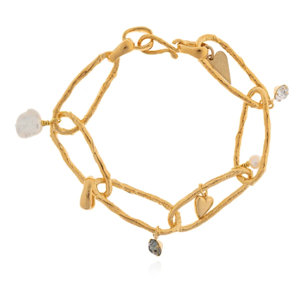 Smykker^Forte Forte Bronze armbånd Gul