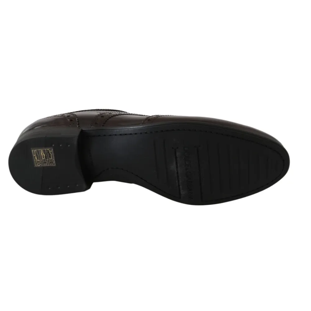 Snøresko^Dolce & Gabbana Broques Oxford Wingip Brun