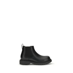 Chelsea Boots<Givenchy Børstet Kalveskind Chelsea Støvler Sort