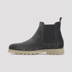 Chelsea Boots<Kiton Brun Ankelstøvler til Mænd Grå