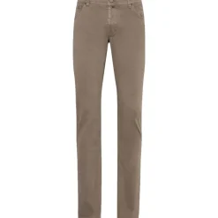 Bukser^Jacob Cohën bomuld gabardine Bard jeans Brun