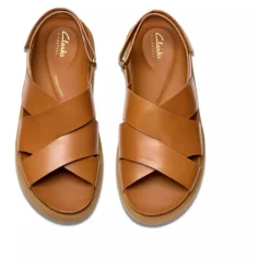 Sandaler^Clarks damesandal Aristella Sun Brun