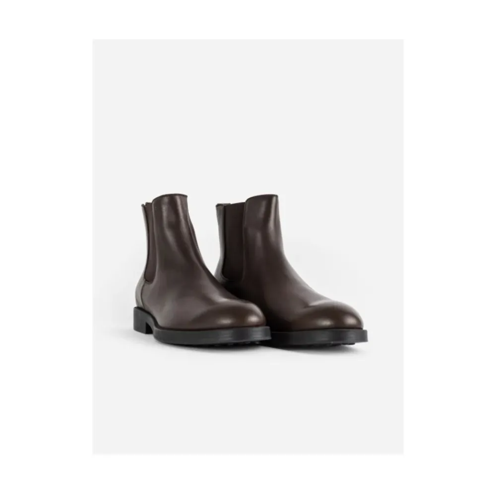 Chelsea Boots^Tod's Kalveskind Chelsea Støvler Brun