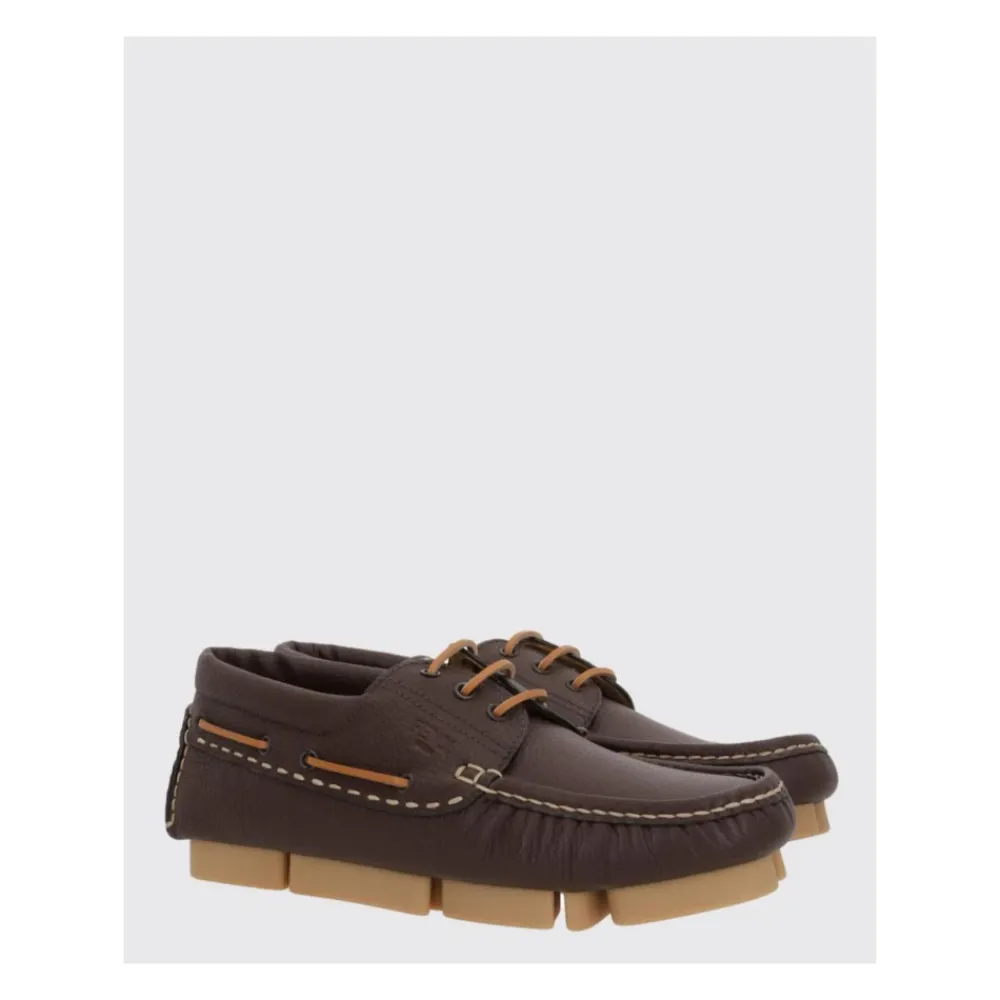 Sejlersko^Fendi Læder Brogue Bådesko Brun