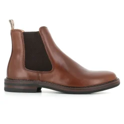 Chelsea Boots^ASTORFLEX Læder Chelsea Flade Sko Brun
