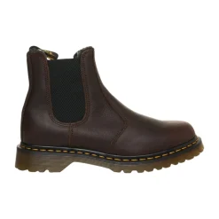 Chelsea Boots|Støvler<Dr. Martens Læder Chelsea Støvler Brun