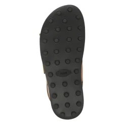 Sandaler<Tod's Læder Sandaler med Velcrolukning Brun