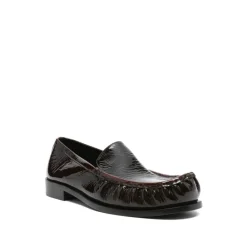 Loafers^Dries Van Noten Læder Slip-On Flade Sko Brun