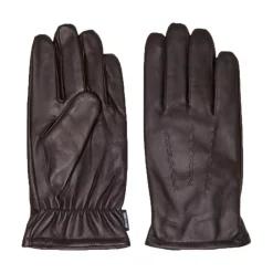 Handsker<ONLY & SONS Læderhandsker til Vinteren Brun