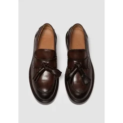 Loafers<Elia Maurizi Penny Loafer Triple Lædersål Brun