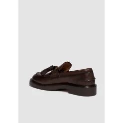 Loafers<Elia Maurizi Penny Loafer Triple Lædersål Brun
