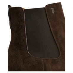 Chelsea Boots^Tod's Ruskind Chelsea Støvler Lav Hæl Brun