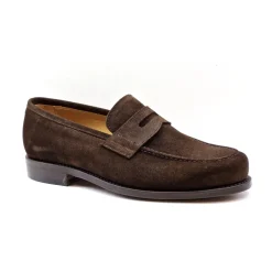Loafers<Berwick Ruskind Mokkasin med Klassiske Detaljer Brun