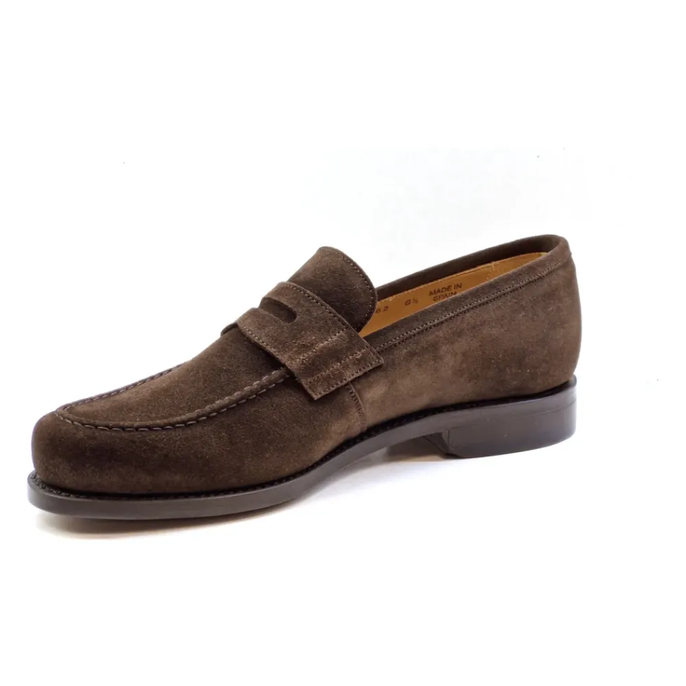 Loafers<Berwick Ruskind Mokkasin med Klassiske Detaljer Brun