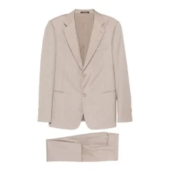 Jakkesæt^Emporio Armani Silke & Nylon Dragt Brun