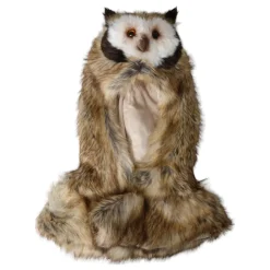 Huer & Kasketter^Dolce & Gabbana Ugle Faux Fur Hovedhue Brun