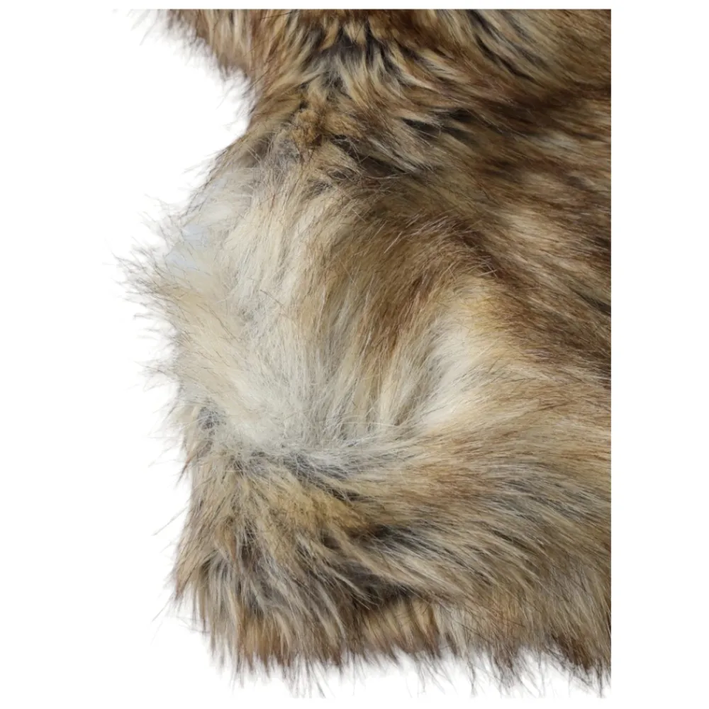 Huer & Kasketter^Dolce & Gabbana Ugle Faux Fur Hovedhue Brun