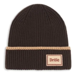 Huer, Kasketter & Hatte^Drole de Monsieur uldhat med stribe trim Brun