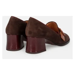 Pumps|Stiletter^Chie Mihara e 70`er-inspirerede lædersko med hæl Brun