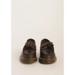 Loafers^Dr. Martens e Læder Mokkasinsko med Frynser Brun