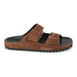 Sandaler^Officine Creative e Sandaler med Dobbelt Spænder Brun