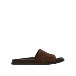Sandaler<Gucci e Sandaler med Remme og Spænde Brun