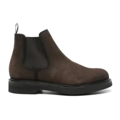 Chelsea Boots^Church's e Suede Elastik Tyksålede Støvler Brun