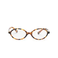 Briller^Miu Miu Brun/Havana Optisk Ramme Multifarvet
