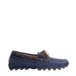 Sejlersko<Tod's Bubble Lace-Up Bådsko Blå