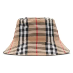 Huer & Kasketter<Burberry Bucket Hat Beige