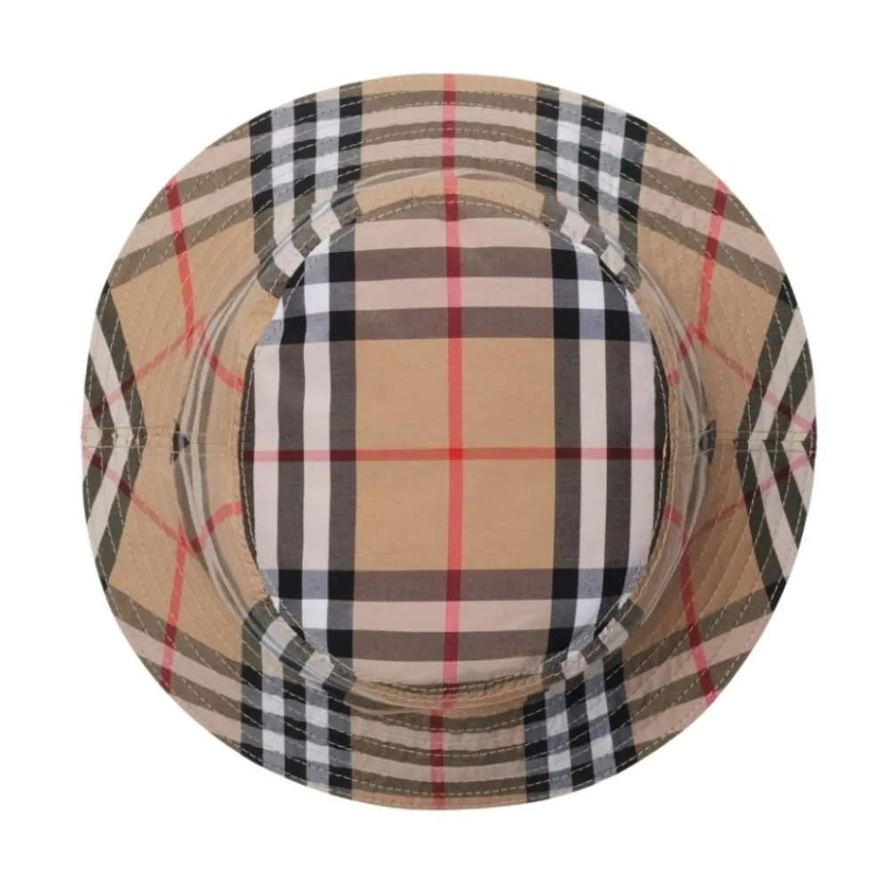 Huer & Kasketter<Burberry Bucket Hat Beige