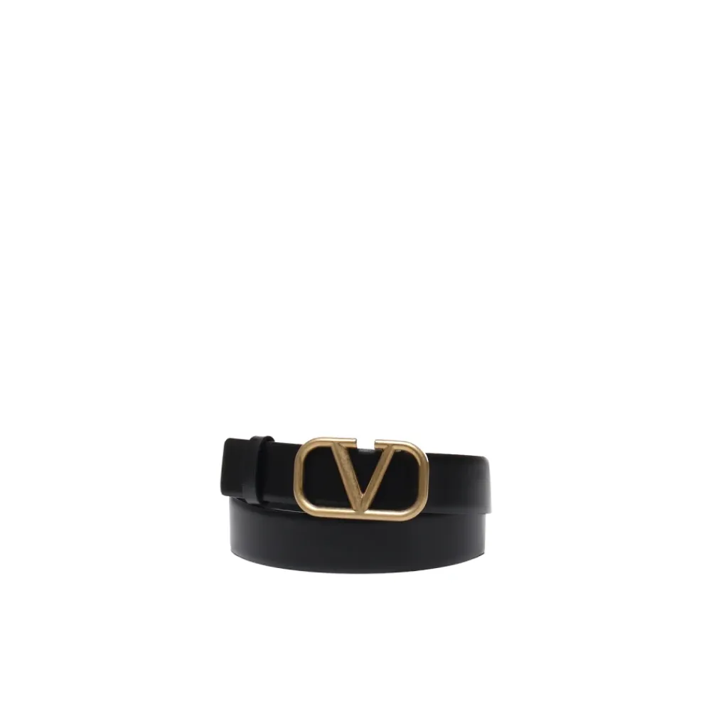 Bælter^Valentino Garavani Buckle Bælte Sort