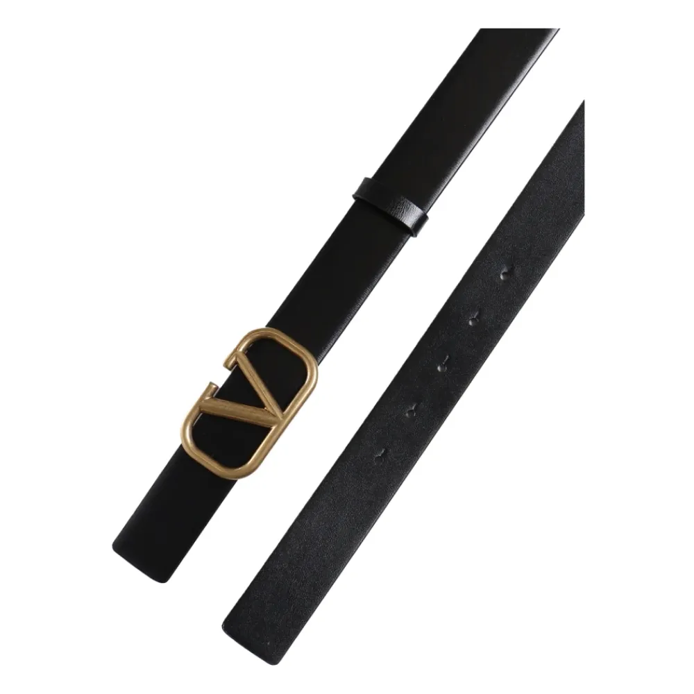 Bælter^Valentino Garavani Buckle Bælte Sort