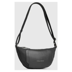 Bæltetasker^Piquadro Bum Bag i tekstil og læder Sort