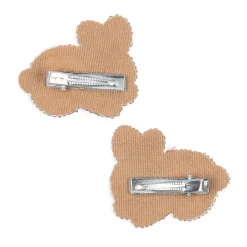 Hår Tilbehør^Konges Sløjd Bunny Hårspænder Beige