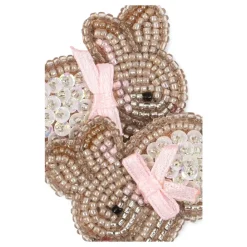 Hår Tilbehør^Konges Sløjd Bunny Hårspænder Beige