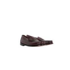 Loafers^G.H. Bass & Co. Burgundy Penny Loafer Flade Sko Rød