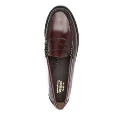 Loafers^G.H. Bass & Co. Burgundy Penny Loafer Flade Sko Rød