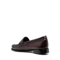 Loafers^G.H. Bass & Co. Burgundy Penny Loafer Flade Sko Rød